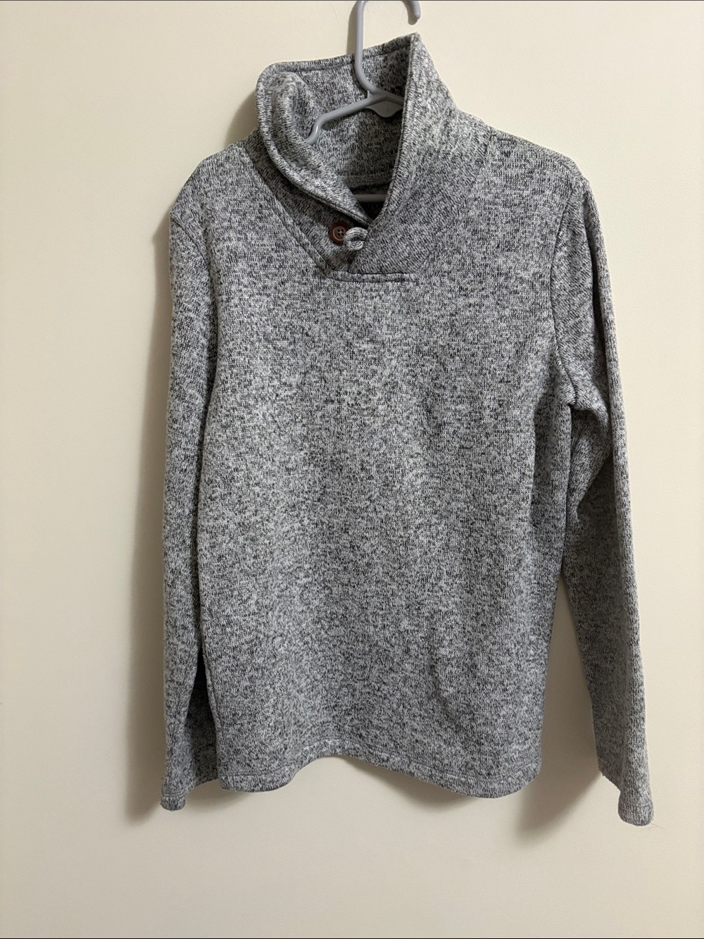 jumping beans Gray Turtleneck Shawl Pullover Sweater